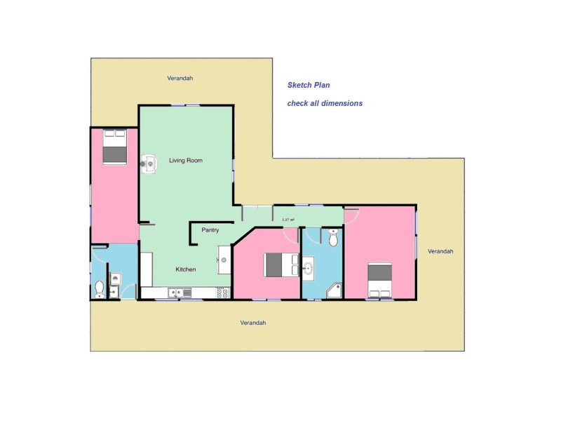 Lot 5495 Coondle West Road, Toodyay WA 6566 Floorplan