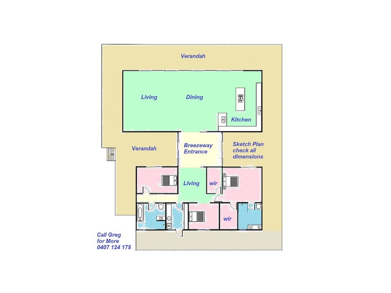 9 Broadgrounds Place, Toodyay WA 6566 Floorplan