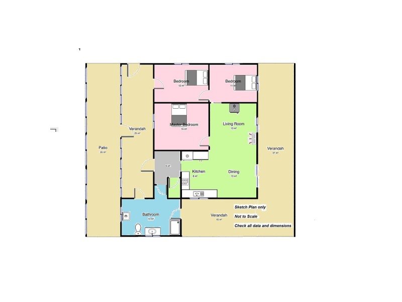 2278 Bindi Bindi-Toodyay Road, Toodyay WA 6566 Floorplan