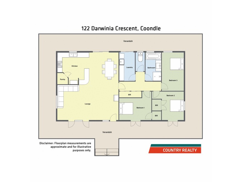 122 Darwinia Crescent, Coondle, Toodyay WA 6566 Floorplan