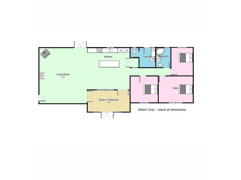 138 Church Gully Road, Toodyay WA 6566 Floorplan