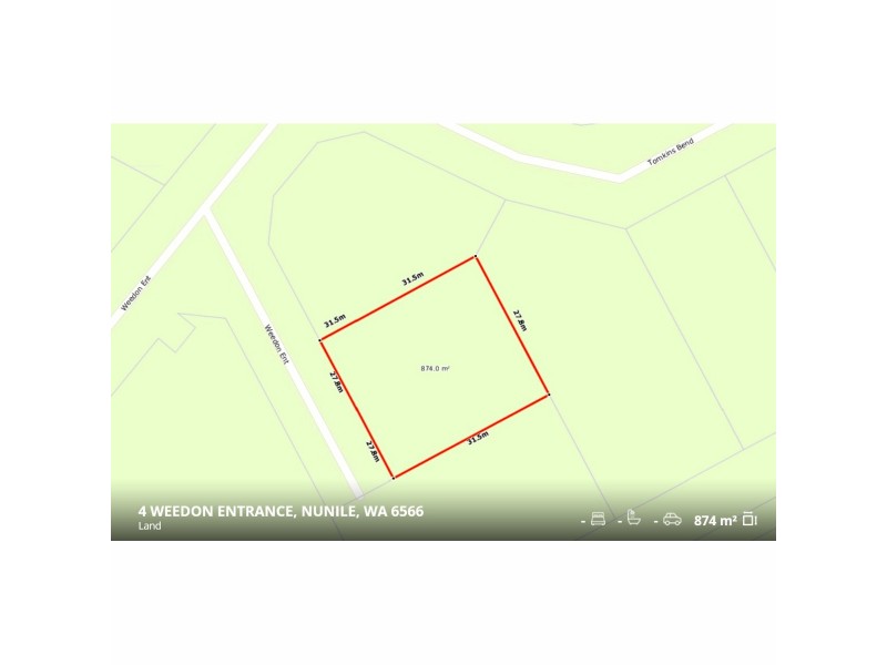 4 Weedon Entrance, Toodyay WA 6566 Floorplan