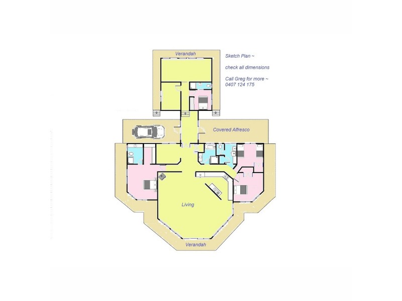 Toodyay WA 6566 Floorplan