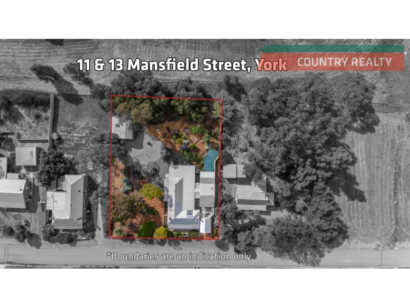 11 & 13 Mansfield Street, York WA 6302