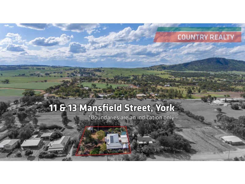 11 & 13 Mansfield Street, York WA 6302