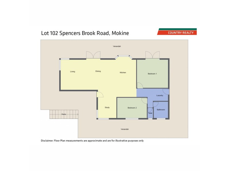 1 Old Spencers Road, Mokine WA 6401 Floorplan