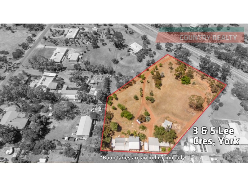 3 & 5 Lee Crescent, York WA 6302