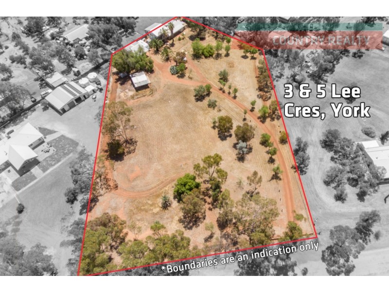 3 & 5 Lee Crescent, York WA 6302