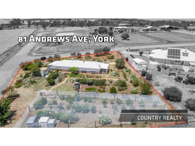 81 Andrews Avenue, York WA 6302