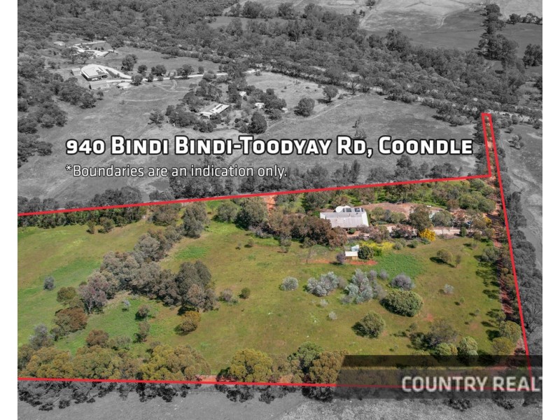 940 Bindi Bindi-Toodyay Road, Coondle, Toodyay WA 6566