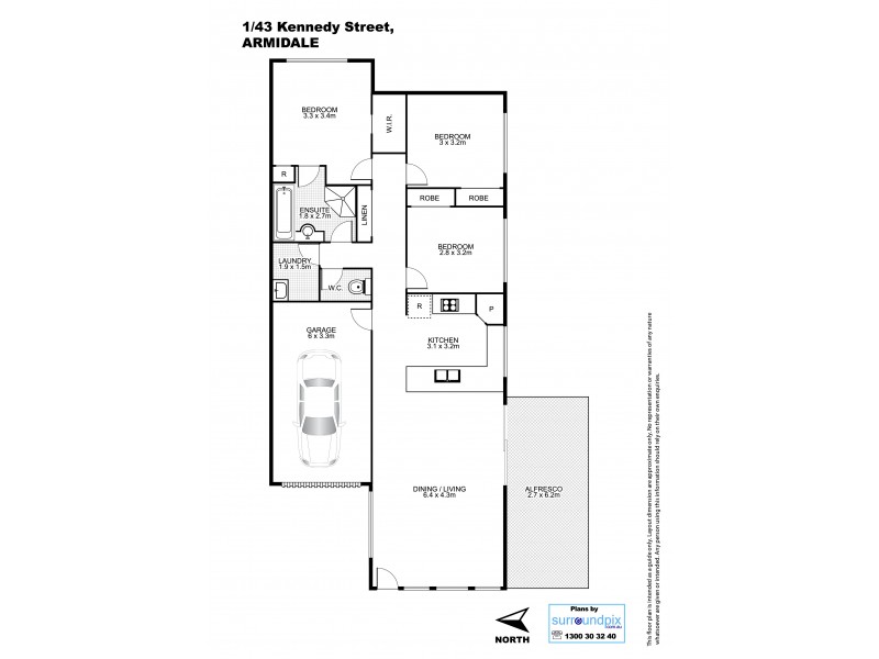 Armidale NSW 2350 Floorplan
