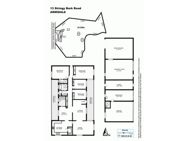 13 Stringybark Ridge Road, Armidale NSW 2350 Floorplan