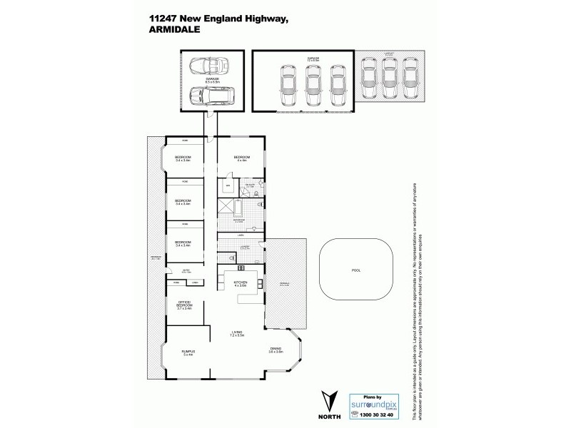 11247 New England Highway, Armidale NSW 2350 Floorplan
