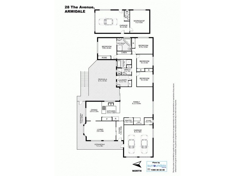 28 The Avenue, Armidale NSW 2350 Floorplan