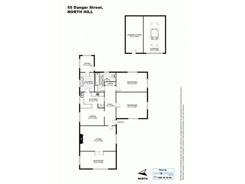 55 Dangar Street, Armidale NSW 2350 Floorplan