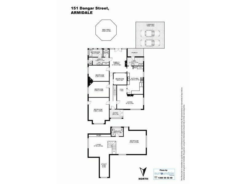 151 Dangar Street, Armidale NSW 2350 Floorplan