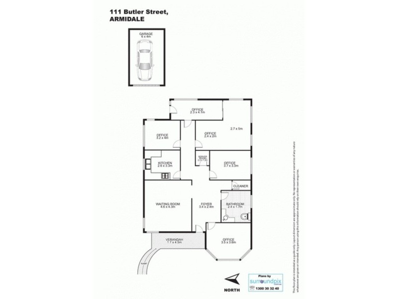 111 Butler Street, Armidale NSW 2350 Floorplan