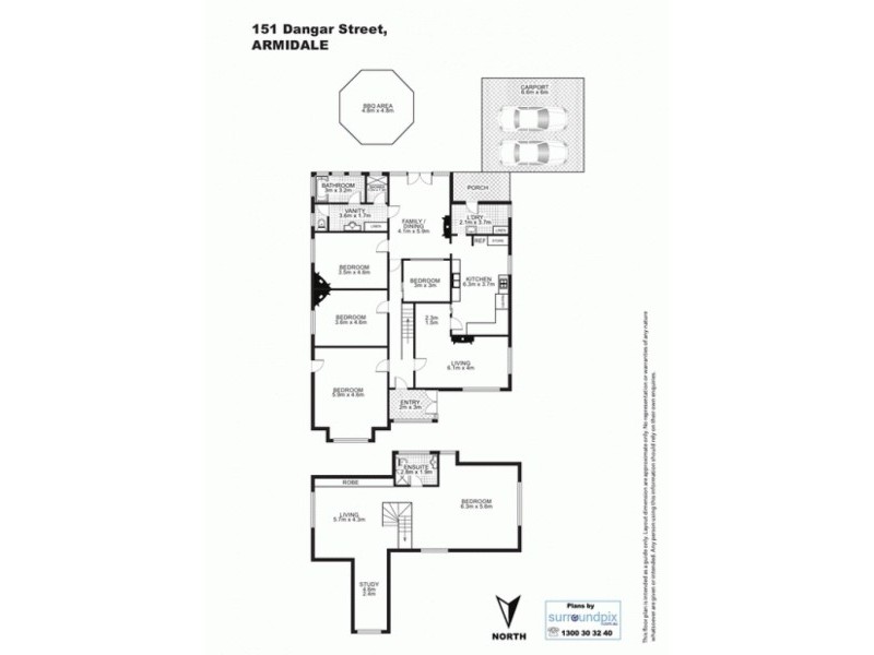 151 Dangar Street, Armidale NSW 2350 Floorplan