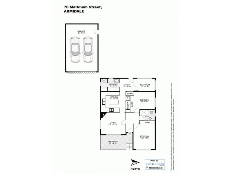 70 Markham Street, Armidale NSW 2350 Floorplan