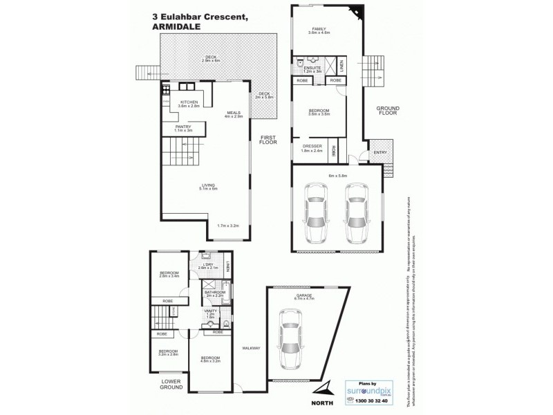 3 Eulahbar Crescent, Armidale NSW 2350 Floorplan