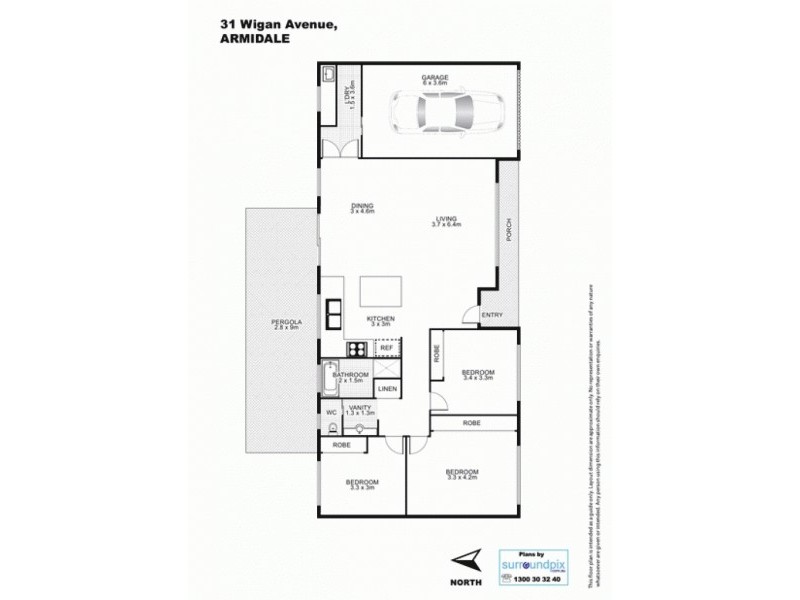 31 Wigan Avenue, Armidale NSW 2350 Floorplan