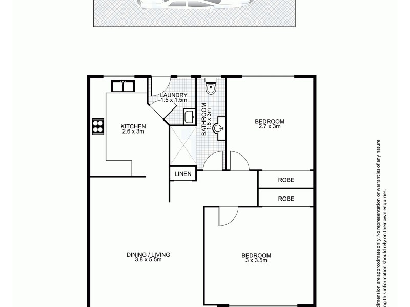 3/7 Glass Street, Armidale NSW 2350 Floorplan