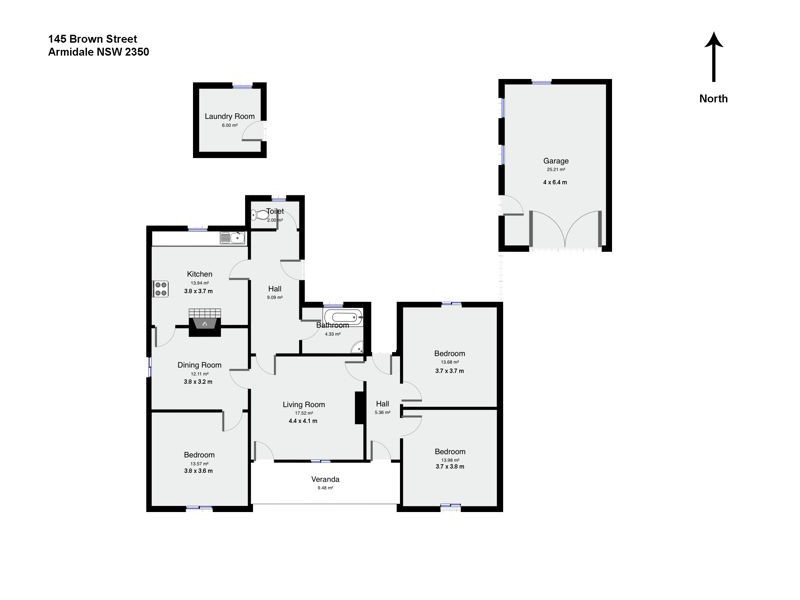 145 Brown Street, Armidale NSW 2350 Floorplan