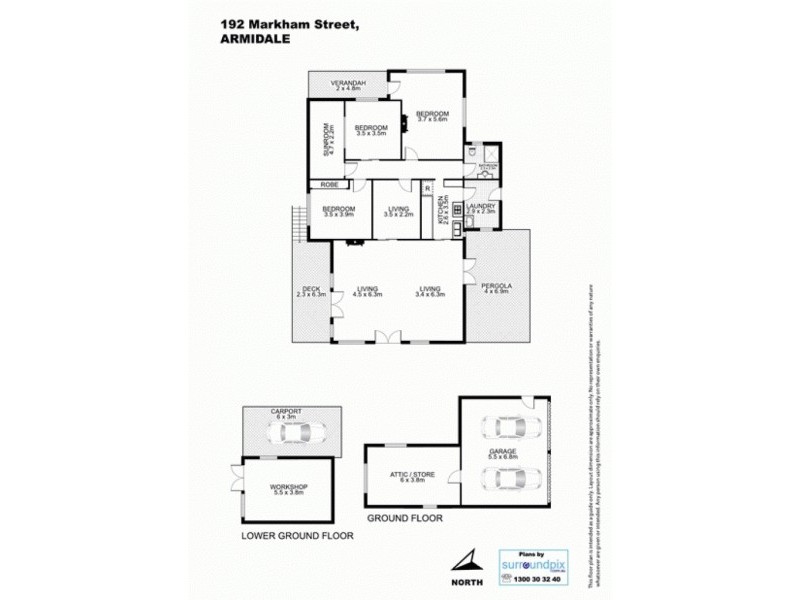 192 Markham Street, Armidale NSW 2350 Floorplan