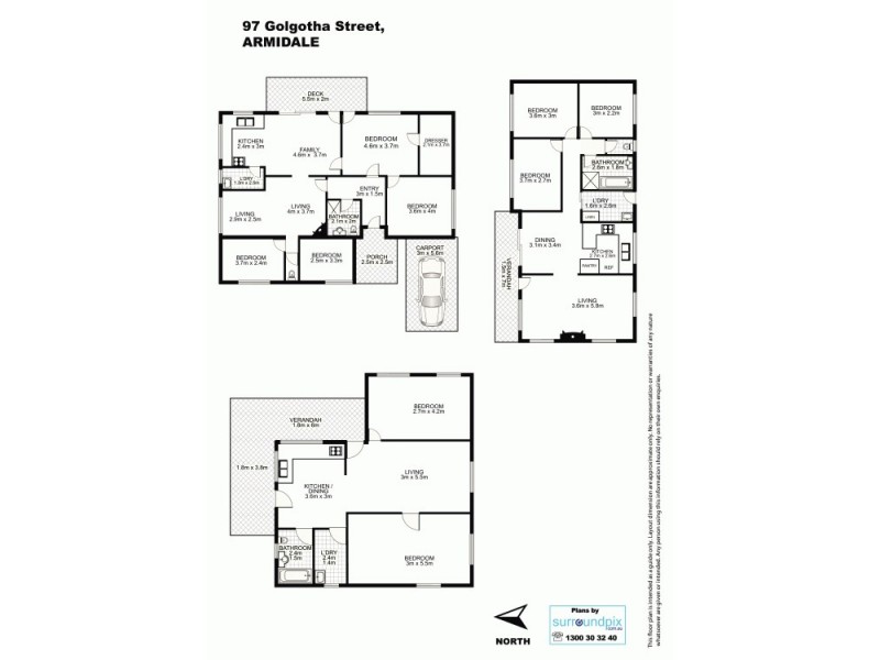 97 Golgotha Street, Armidale NSW 2350 Floorplan