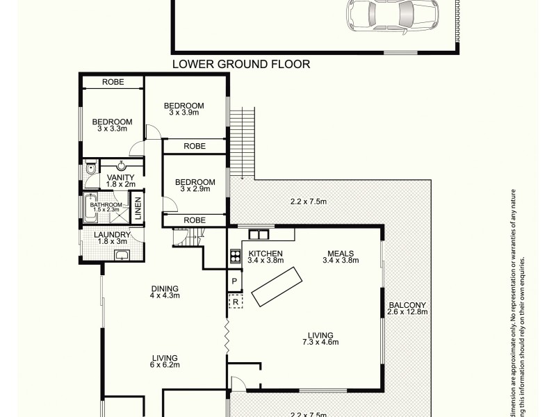 24 McCarthy Crescent, Armidale NSW 2350 Floorplan
