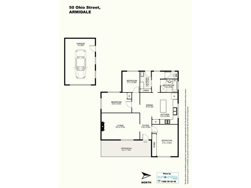 50 Ohio Street, Armidale NSW 2350 Floorplan