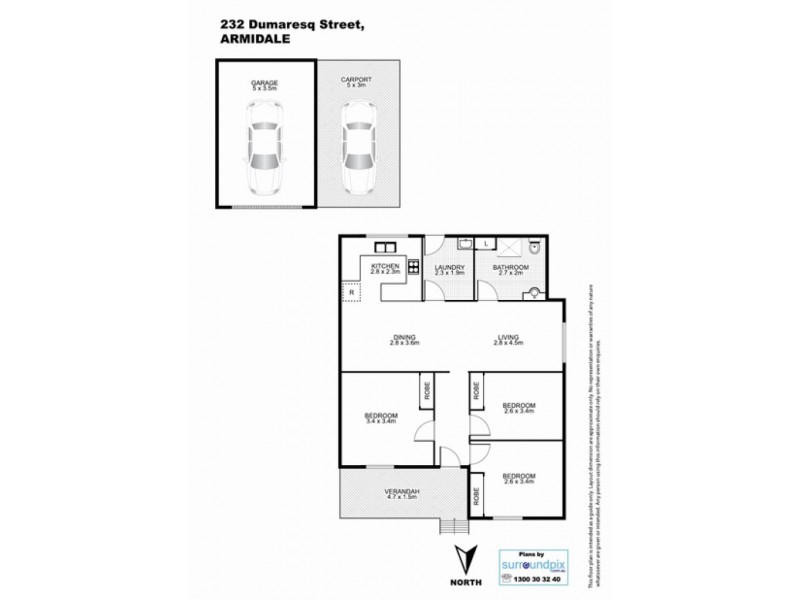 232 Dumaresq Street, Armidale NSW 2350 Floorplan
