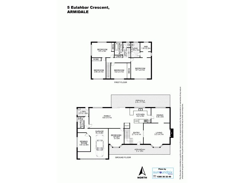 5 Eulahbar Crescent, Armidale NSW 2350 Floorplan