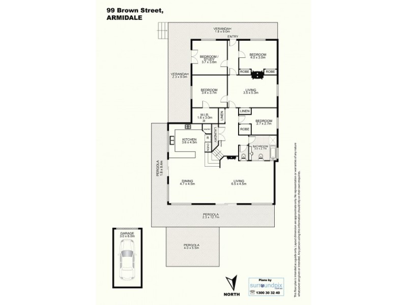 99 Brown Street, Armidale NSW 2350 Floorplan