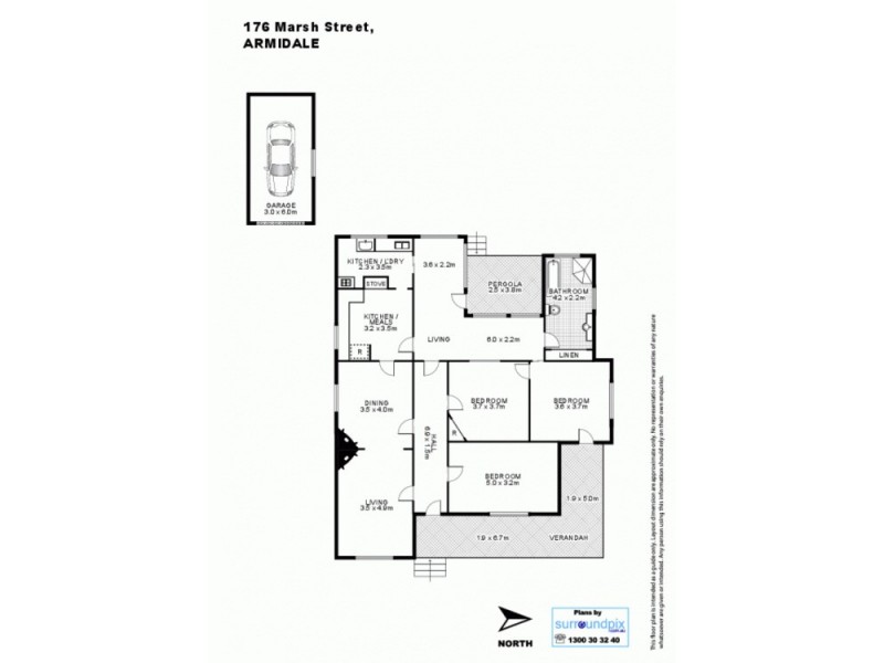 176 Marsh Street, Armidale NSW 2350 Floorplan