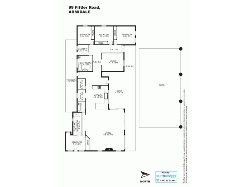 99 Fittler Road, Armidale NSW 2350 Floorplan