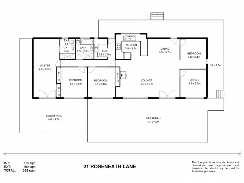 21 Roseneath Lane, Armidale NSW 2350 Floorplan