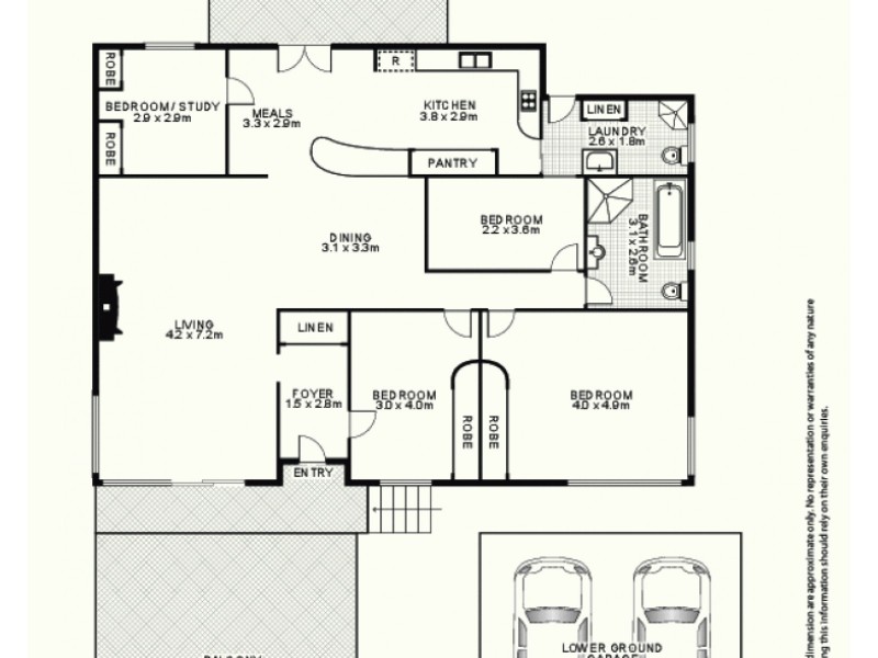 8 Rockvale Road, Armidale NSW 2350 Floorplan