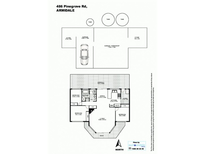 486 Pinegrove Road, Armidale NSW 2350 Floorplan