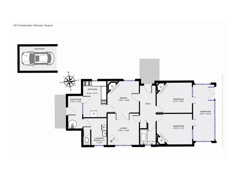 16 Tenterden Street, Guyra NSW 2365 Floorplan