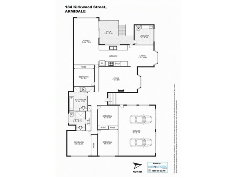 184 Kirkwood Street, Armidale NSW 2350 Floorplan