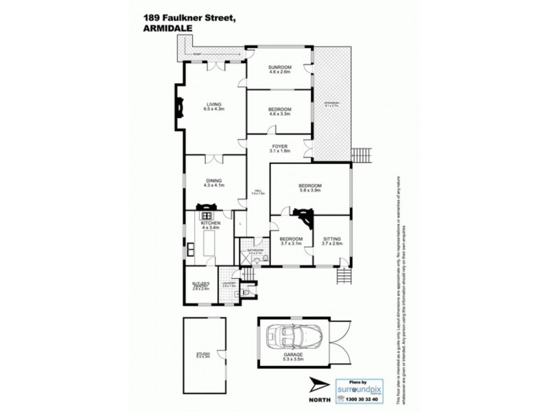 189 Faulkner Street, Armidale NSW 2350 Floorplan