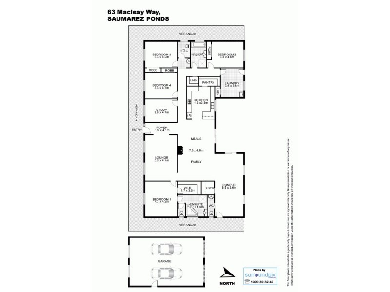 63 Macleay Way, Armidale NSW 2350 Floorplan