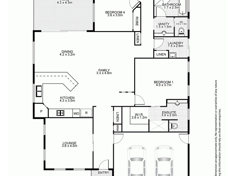 14 Mason Crescent, Armidale NSW 2350 Floorplan