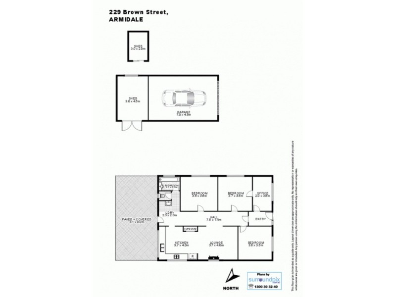 229 Brown Street, Armidale NSW 2350 Floorplan