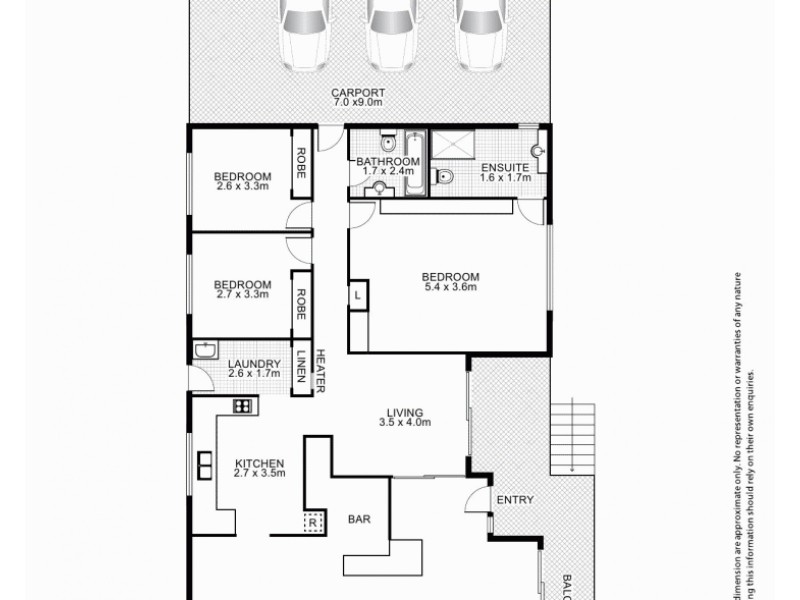 63a Markham Street, Armidale NSW 2350 Floorplan