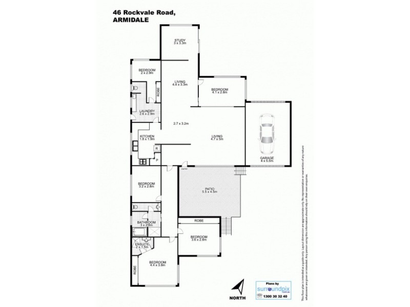 46 Rockvale Road, Armidale NSW 2350 Floorplan