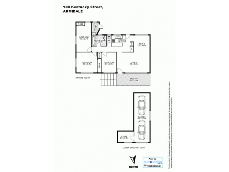 188 Kentucky Street, Armidale NSW 2350 Floorplan