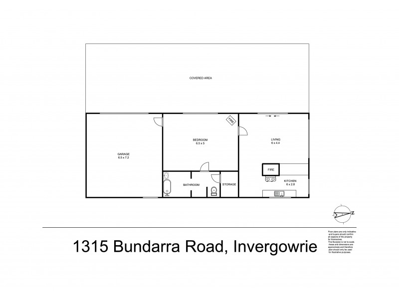 1315 Bundarra, Armidale NSW 2350 Floorplan