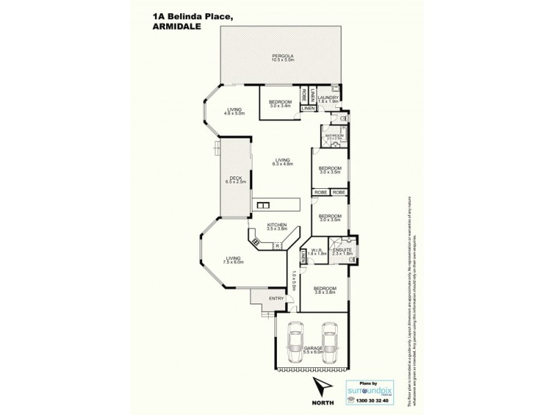 1a Belinda Place, Armidale NSW 2350 Floorplan